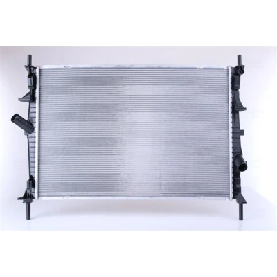 Abbildung von NISSENS 69240 Kühler, Motorkühlung Aluminium 672 463 19 Kühlrippen gelötet
