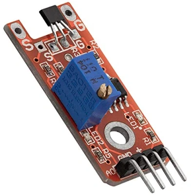 Abbildung von AZDelivery 3 x KY 024 Hall Sensor Linear Magnetic Modul kompatibel mit Arduino und Raspberry Pi inklusive eBook!