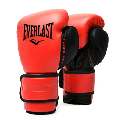 Abbildung von Everlast Unisex Erwachsene Powerlock 2R Glove Handschuhe, Rot, 10oz