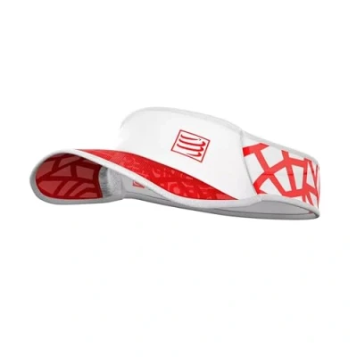 Abbildung von COMPRESSPORT Ultraleichte Spinnennetz Kappe mit Visier Anti UV Sonnenschutz Leicht Schnelle Ableitung und Trocknung des Schweißes Einheitsgröße.