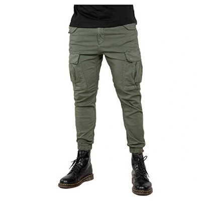 Abbildung von Alpha Industries Airman Cargohose, Herren, Größe: 31, Dark oliv