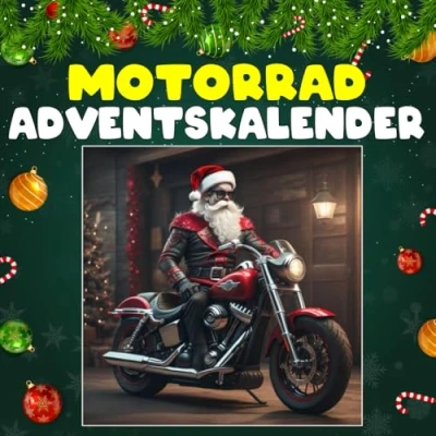Abbildung von Motorrad Adventskalender: 24 täglich faszinierende Fakten und spektakuläre Bilder