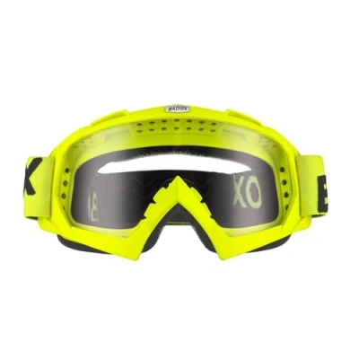 Abbildung von KINGBIKE Motocross Brille,Mtb Brille Dirt Bike ATV Crossbrille goggle,Sicherheit Tactical Riding Motorradbrillen für MäNner Frauen Jugend Fit ÜBer UV400 (grün transparent)