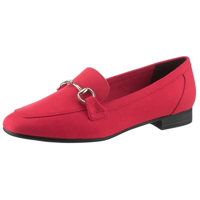 Abbildung von Marco Tozzi Slipper, Damen, Größe: 38, Cherry Textil