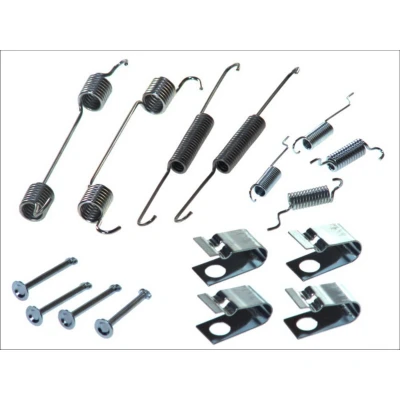 Abbildung von QUICK BRAKE 105 0767 Zubehörsatz, Bremsbacken MAZDA: 323C IV Hatchback