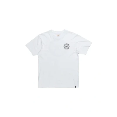 Abbildung von DC Shoes Corpo Tshirt print, Herren, Größe: Large, Wbb white
