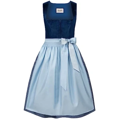 Abbildung von Stockerpoint Damen Aida Midi Dirndl, Indigo, 34