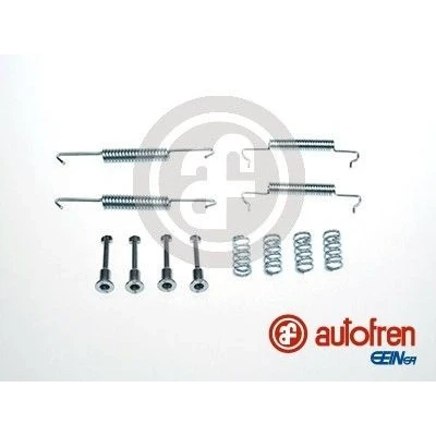 Abbildung von AUTOFREN SEINSA D3914A Zubehörsatz, Feststellbremsbacken Hinterachse 185 PEUGEOT: 406 Saloon