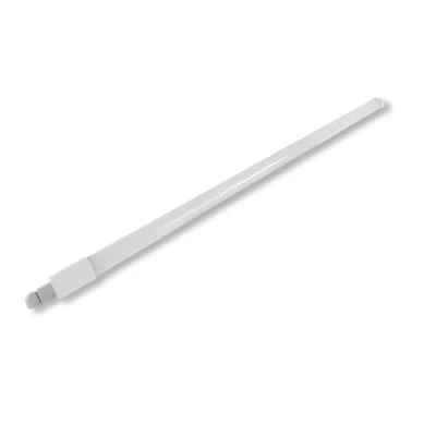 Abbildung von REV Feuchtraumleuchte LED Slim Pro 146cm, IP65, 45W, 4500lm, ideal als Wand oder Deckenlampe Werkstattlampe, Kellerlampe, weiß