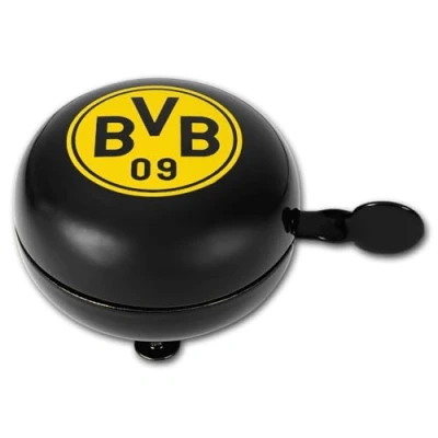 Abbildung von Borussia Dortmund Unisex Jugend BVB Fahrradklingel Klingel, schwarz, One Size