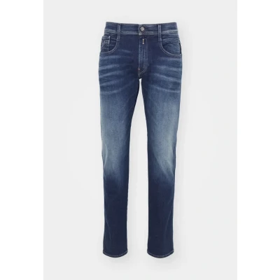 Abbildung von Replay Herren Jeans Anbass Slim Fit Hyperflex mit Stretch, Blau (Dark Blue 007 5), 34W / 34L