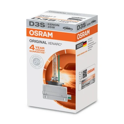 Abbildung von OSRAM 66340 Glühlampe, Fernscheinwerfer D3S 42V 35W 4100K Xenon AUDI: A5 B8 Coupe, Q3, A4 Avant, VOLKSWAGEN: Tiguan I, Passat B7 Variant kfzteile,