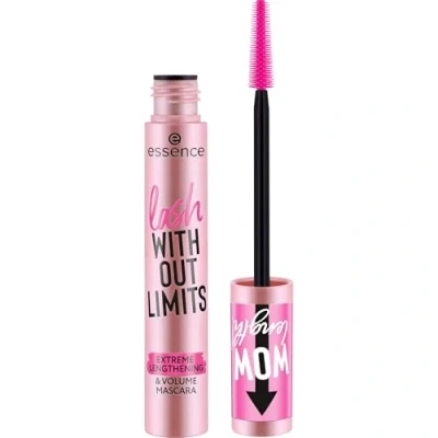 Abbildung von essence lash WITHOUT LIMITS BROWN EXTREME LENGTHENING &amp; VOLUME MASCARA, Nr. 02, Braun, langanhaltend, volumengebend, vegan, ohne Mikroplastikpartikel, Nanopartikel frei, Parfüm, 1er Pack (13ml)
