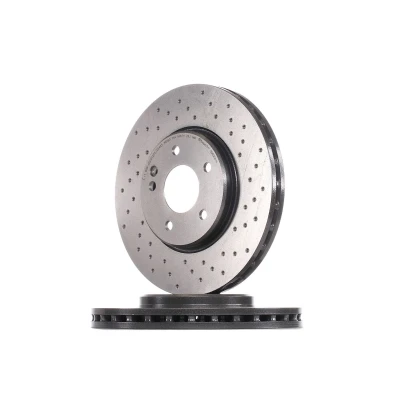 Abbildung von BREMBO XTRA LINE 09.8304.1X Bremsscheibe 300 28 5 gelocht/innenbel. beschichtet hochgekohlt mit Schrauben MERCEDES BENZ: CLK Convertible