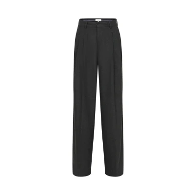 Abbildung von bugatti Pleat Stoffhose, Damen, Größe: 40, Dunkelgrau