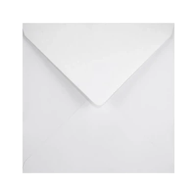Abbildung von Netuno 100 Briefumschläge Weiß quadratisch 14 x cm 100g quadratische Papier Umschläge nassklebend ohne Fenster weiße Briefkuverts Briefhüllen Geschäfts