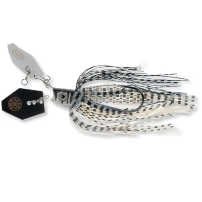Abbildung von LMAB Chatterbait Multi Vibe 2.0 Hakengröße 1/0 &amp; 5/0 Kunstköder zum Raubfischangeln, Hecht, Hecht Köder, Barsch Angelköder Chatterbaits (White Tiger, 14 Gramm)