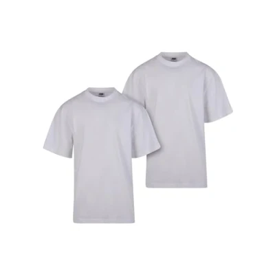 Abbildung von Urban Classics 2PACK Tshirt basic, Herren, Größe: XXL, White+white