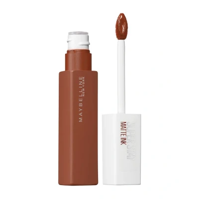 Abbildung von Maybelline New York Superstay Matte INK Unnude Flüssiger Lippenstift, Damen, Größe: One Size, 75 fighter