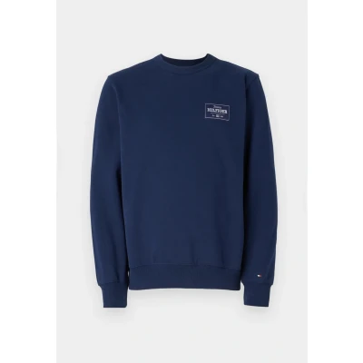 Abbildung von Tommy Hilfiger Monotype Label Sweatshirt, Herren, Größe: XXL, Night sky
