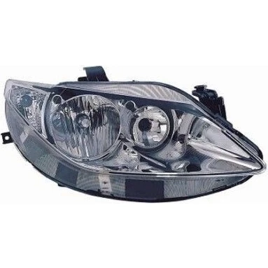 Abbildung von VAN WEZEL 4919964V Scheinwerfer rechts H7/H7 glasklar für Rechtsverkehr mit Stellmotor LWR PX26d SEAT: Ibiza 4, 4 Sportcoupe, ST