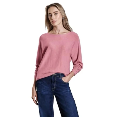 Abbildung von STREET ONE Damen A302974 Dolman Pullover, Sugar Coral Mel., 34 EU