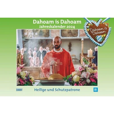 Abbildung von DUMONT Dahoam is Broschürenkalender 2024, im Format 42 x 29 cm Monatskalender mit Bildern aus der beliebten TV Serie, Fankalender