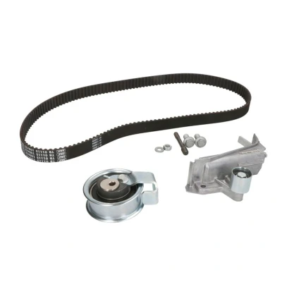 Abbildung von SKF VKMA 01918 Zahnriemensatz 150 mit Spanndämpfer, Spannrolle abgerundetem Zahnprofil AUDI: A4 B5 Avant, Saloon, A6 C5 Avant