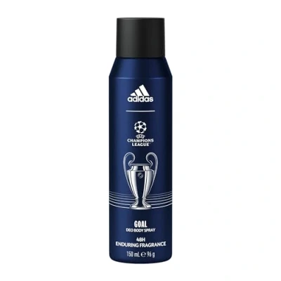 Abbildung von adidas UEFA Champions League Goal Edition Deo Body Spray, 48H Schutz, grüner Fougère Duft mit natürlichen ätherischen Ölen für Männer, 150ml