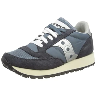 Abbildung von Saucony Jazz Original Vintage Herren Sportschuhe, Blue Navy Silver, 40.5 EU