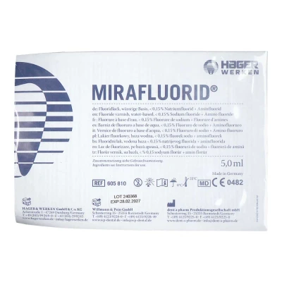 Abbildung von Mirafluorid Flasche 5ml 5 ml Lack