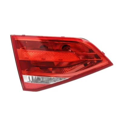 Abbildung von HELLA 2TZ 009 687 111 Rückleuchte links innerer Teil P21W, W16W 12 glasklar, Rot mit Glühlampen Lampenträger AUDI: A4 B8 Saloon