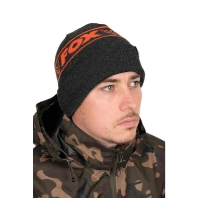 Abbildung von Fox Collection Beanie Angelmütze Black/Orange