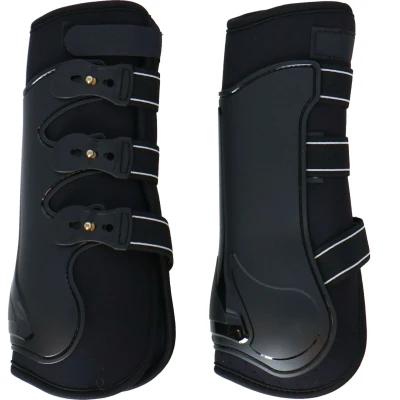 Abbildung von Harry&#039;s Horse Beinschutz Grand Prix Hinter Schwarz Vollblut