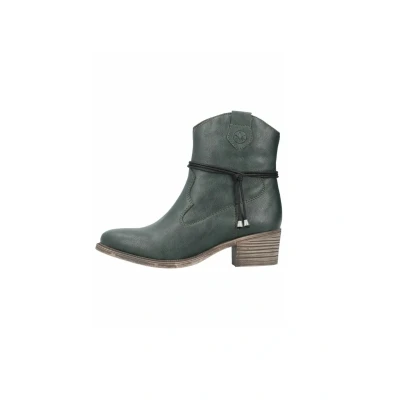 Abbildung von Rieker Stiefelette Cowboy/Bikerstiefelette, Damen, Größe: 37, Tanne 54 Schuhe