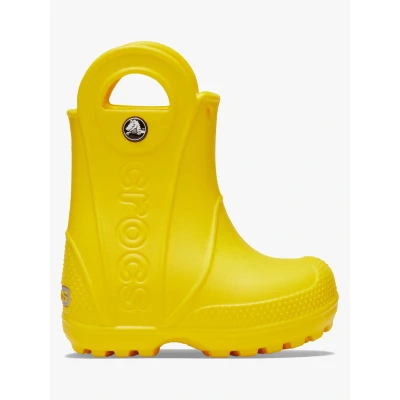 Abbildung von Crocs Handle It Kids Gummistiefel, Yellow, 27 28, Kindergummistiefel