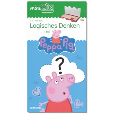 Abbildung von miniLÜK: Kindergarten/Vorschule Logisches Denken mit Peppa Pig (miniLÜK Übungshefte: Vorschule)
