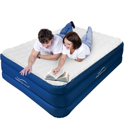 Abbildung von AeroRest Cloud Top Luftmatratze doppelt 210 cm Länge Abnehmbarer Schutzbezug