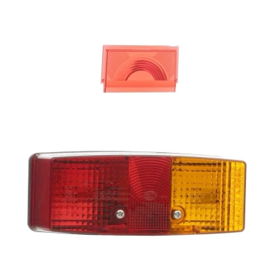 Abbildung von HELLA 2SE 997 111 021 Heckleuchte rechts rot/gelb, weiß schwarz ohne Glühlampen