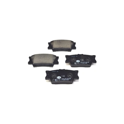 Abbildung von HELLA 8DB 355 006 881 Bremsbelagsatz nicht für Verschleißwarnanzeiger vorbereitet TOYOTA: RAV4 IV Off Road, III Camry VIII Saloon