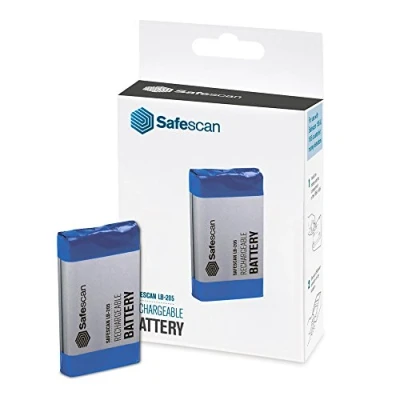 Abbildung von Safescan LB 205 aufladbarer Akku zum mobilen Gebrauch der Geldwaagen von Lithiumbatterie für bis zu 30 Std Geldwaagen, 60 x 8 36 mm