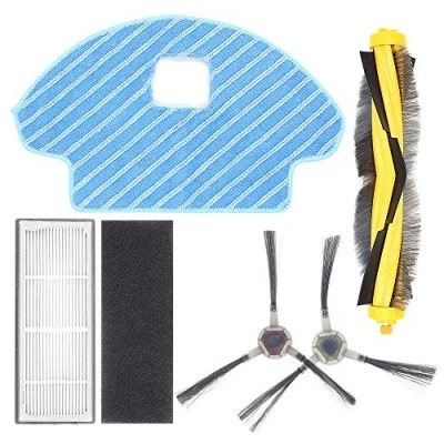 Abbildung von DingGreat Ersatzteile Zubehör für ECOVACS DEEBOT OZMO 930 /ECOVACS DG36 Roboter Staubsauger Hauptbürste Filter &amp; Wischtücher