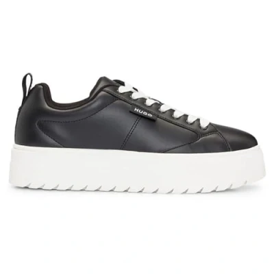 Abbildung von HUGO Lyssa Sneaker low, Damen, Größe: 39, Black Schuhe