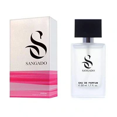 Abbildung von SANGADO Decent Lady Luxuriös Duftendes Orientalisches Blumiges Parfüm für Damen (Klasse Parfüm), Zarte französische Essenszen, Extra konzentriert, Langanhaltend Frauen, 50ml