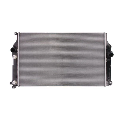 Abbildung von NISSENS 646865 Kühler, Motorkühlung Aluminium 670 411 26 Kühlrippen gelötet