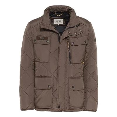 Abbildung von camel active Funktions MIT Rautensteppung Winterjacke, Herren, Größe: 48, Dark chocolate