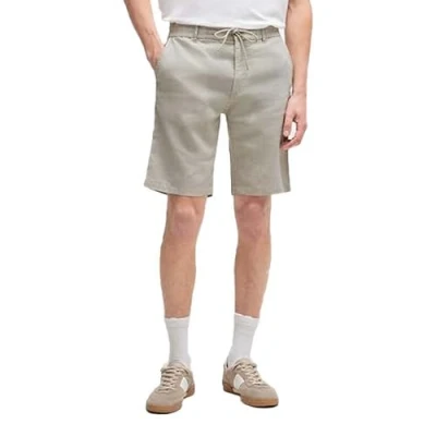 Abbildung von BOSS Shorts, Herren, Größe: 40, Light beige