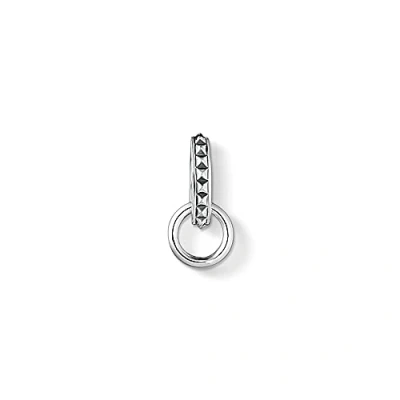 Abbildung von Thomas Sabo Damen Charm Carrier Nieten Club 925 Sterling Silber X0249 637 21