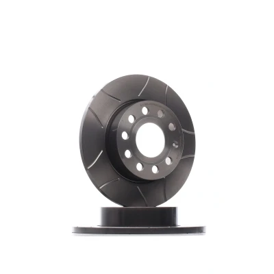 Abbildung von BREMBO 08.9488.75 Bremsscheibe 256 12 5 voll, geschlitzt beschichtet mit Schrauben VOLKSWAGEN: Golf 7, 6, 5, SKODA: Octavia 2 Combi