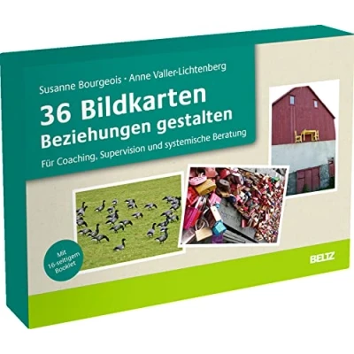 Abbildung von 36 Bildkarten Beziehungen gestalten: Für Coaching, Supervision und systemische Beratung. Mit 16 seitigem Booklet (Coachingkarten)